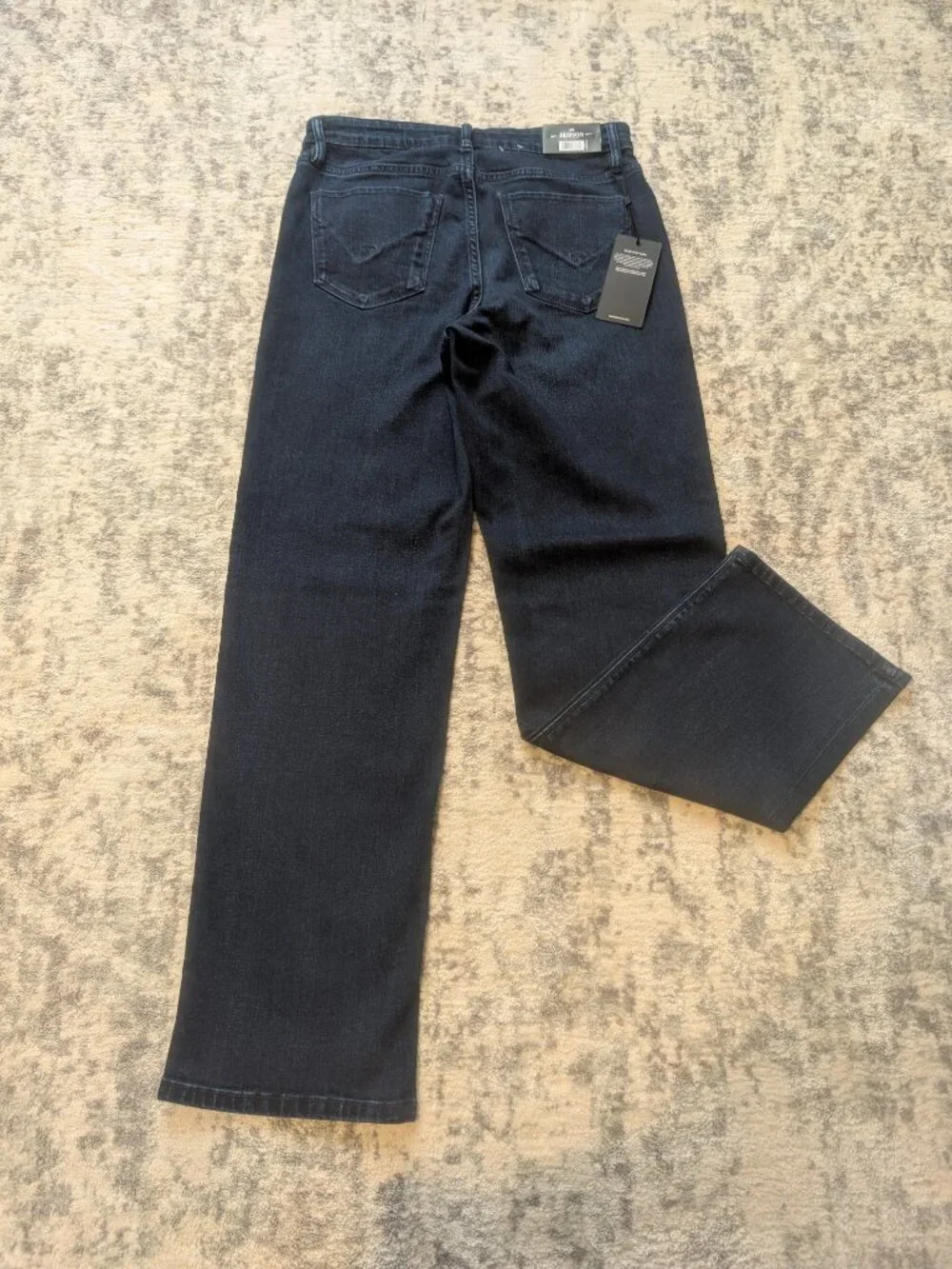 NWT Hudson Jeans Sz 8 29 Obscurity Blue Straight Leg Stretch Dark Wash H0325-01 - Picture 5 of 9